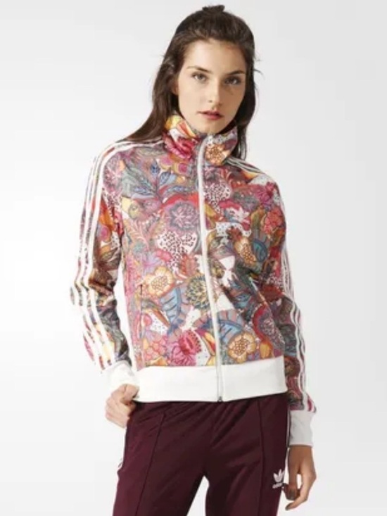adidas Jackets & Blazers - Adidas Originals X Farm Rio Fugiprabali Firebird Floral Track Jacket Size S
